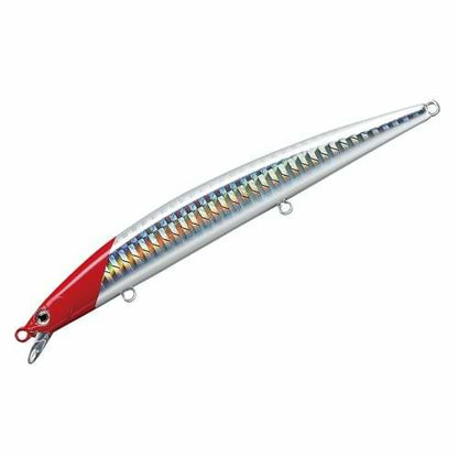 Воблер SMITH HALUCA 145F - 14.5cm / 19.0gr - Floating, метален, червен, селективен цвят, японска риболовна примамка