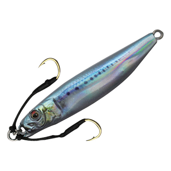Пилкер Little Jack Metal Adict Type 01 - 6.7cm/30gr с асиметрично тяло и реалистично въртене за риболов.