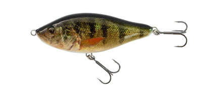 Слайдер примамка BIWAA GLIDER RAFFAL (Sinking) - 7.5cm/17gr в цвете #02 - Real Perch с крючками.
