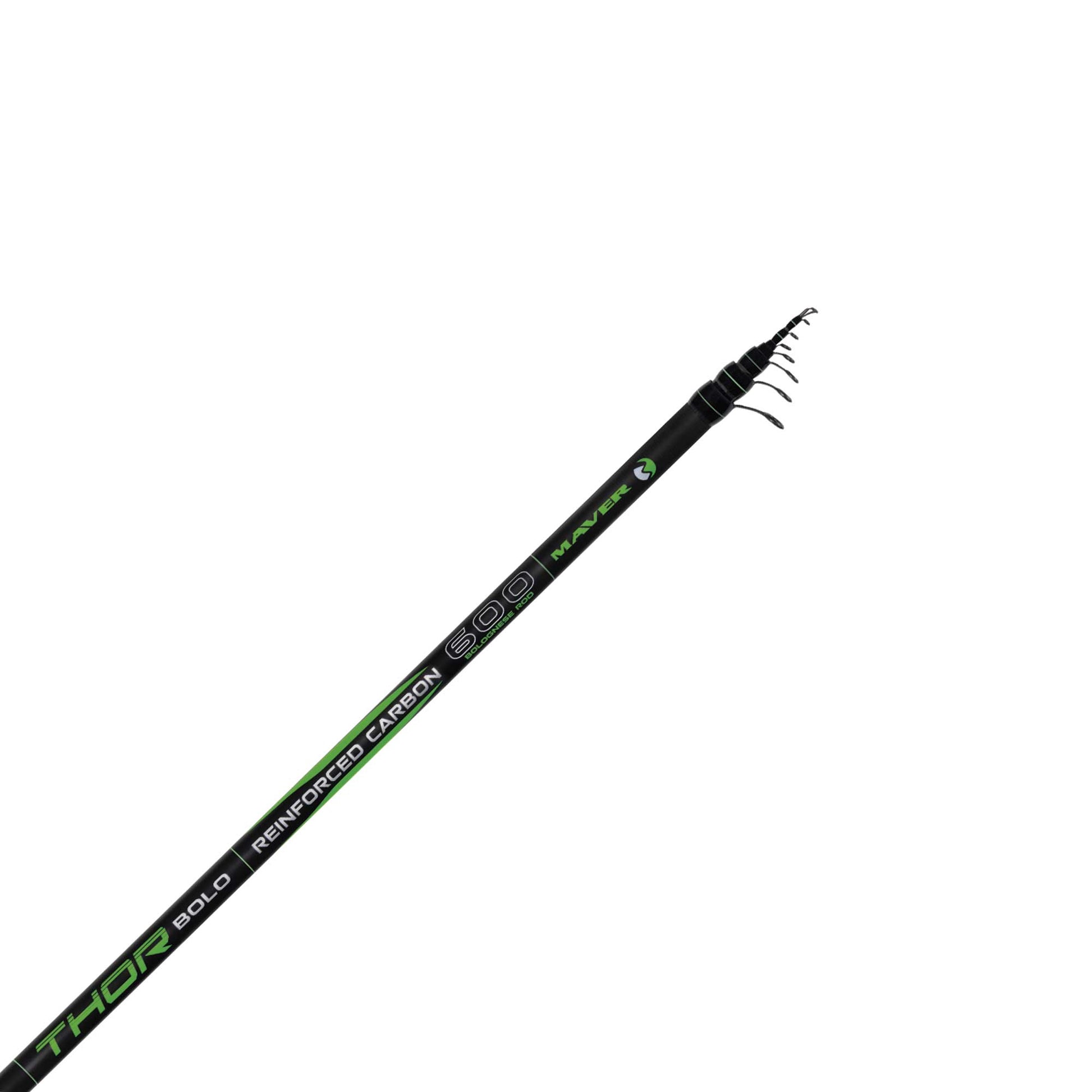 Болонеза въдица MAVER THOR BOLO - 6.00m с подсилени карбонови влакна и водачи Fuji.
