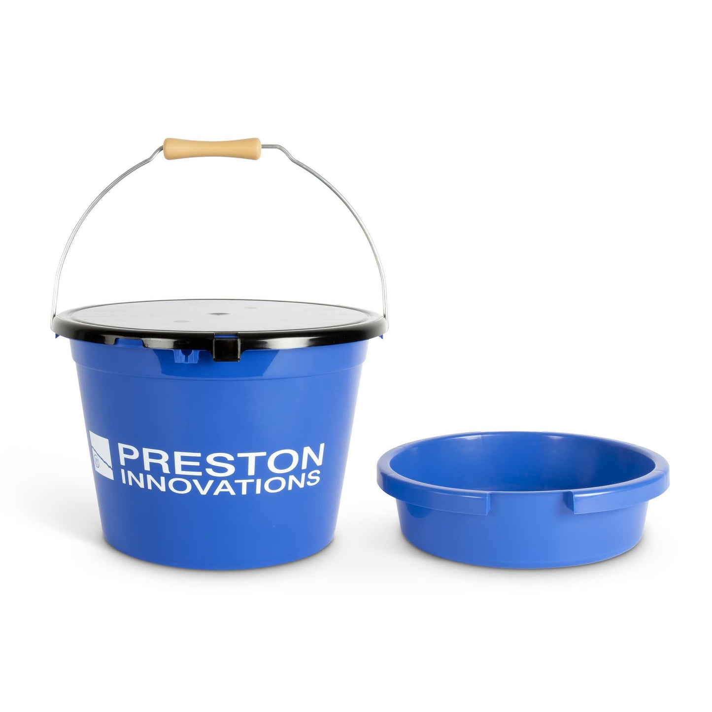 Комплект кофа с капак и купа PRESTON 13L Bucket Set - синя кофа с капак и купа.