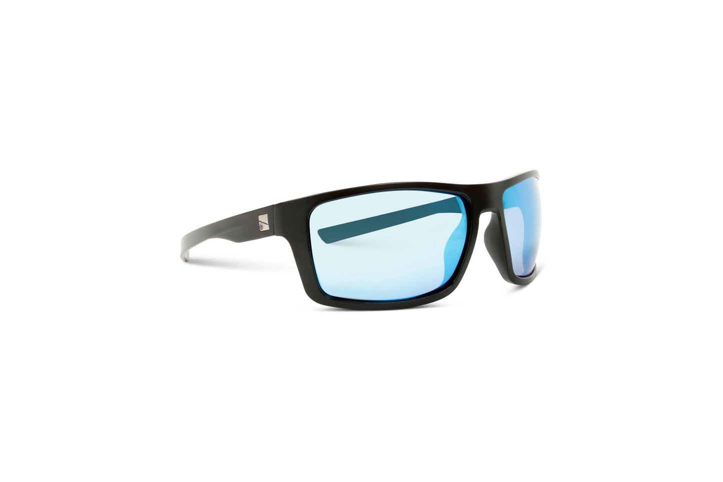 Слънчеви очила PRESTON Inception Leisure Sunglasses - Green/Ice blue с ледено синя леща и обгръщащ дизайн.