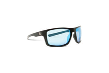 Слънчеви очила PRESTON Inception Leisure Sunglasses - Green/Ice blue с ледено синя леща и обгръщащ дизайн.