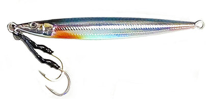 Пилкер Little Jack Metal Adict - Type 05 - 8.8cm/30gr with unique metallic design and sharp hooks.