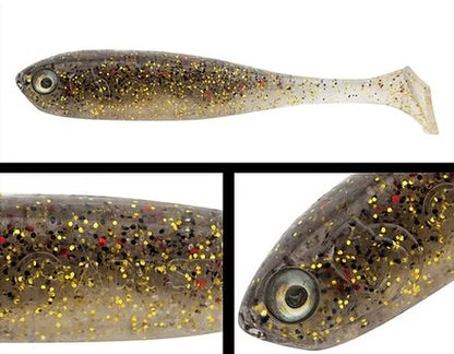 Силиконови примамки ADUSTA PENTA SHAD - 7.5cm/4.5gr (6 броя в опаковка)