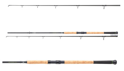 Спининг въдица DAIWA 25 MEGAFORCE CATFISH FLOATER - 2.70m/100-400gr. за риболов на сом с издръжлив дизайн.