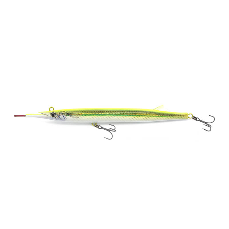 Морски воблер Little Jack Sayoris 2024 - 15.5cm/35g, разнообразие #07 CBSGB, жълто и сребърно на цвят.