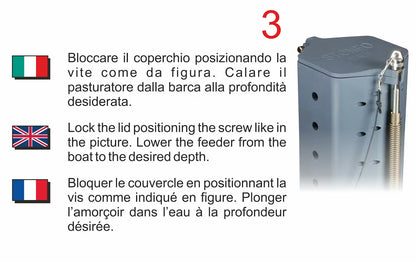 Bait dropper pentru pescuit maritim Stonfo