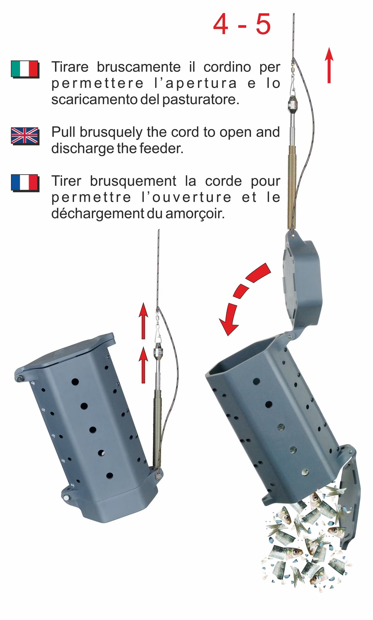 Bait dropper pentru pescuit maritim Stonfo