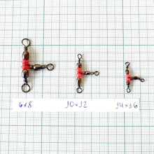 Вирбел Filstar F-1706 - T-shaped swivel designed for spinning setups and live bait fishing.