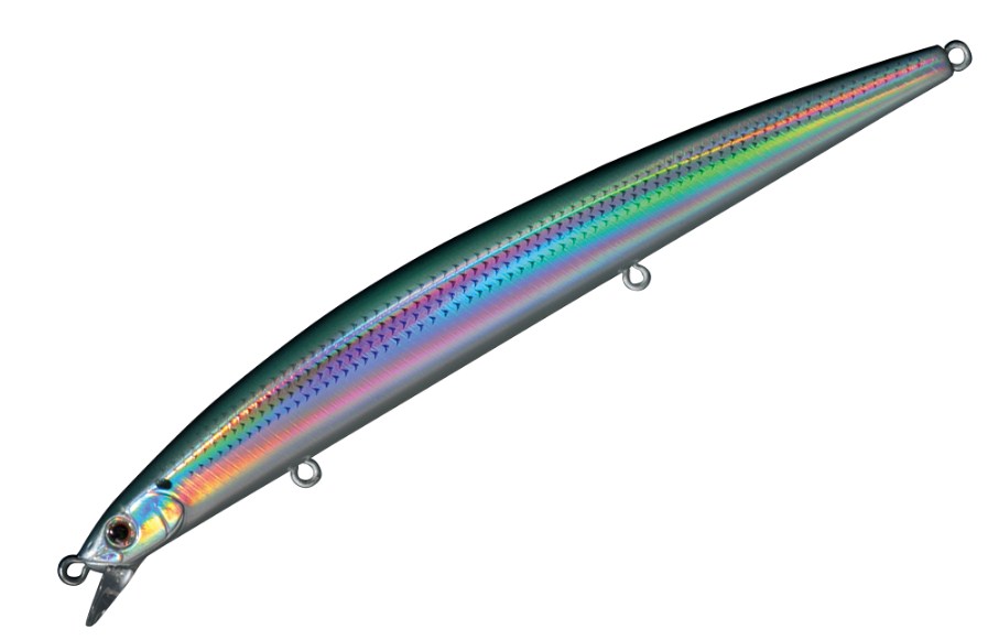 Воблер SMITH HALUCA 165S - 16.5cm / 33.0gr - Sinking, с реалистичен дизайн и атрактивни цветове.