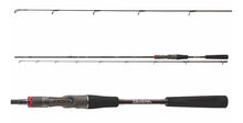 Бейткастинг спининг въдица DAIWA 23 BALLISTIC X BAITCAST 2.10m/7-21gr, показваща детайли от дизайна и конструкцията.