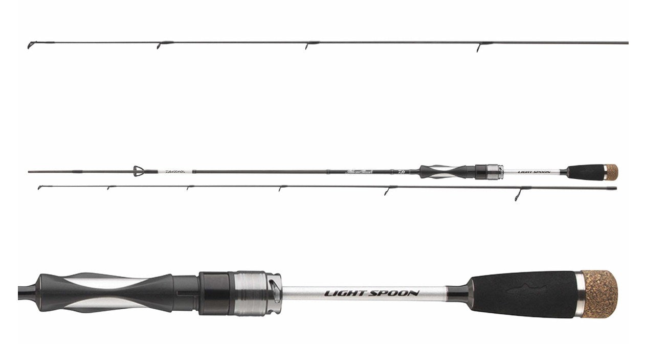 Спининг въдица DAIWA 23 SILVER CREEK UL SPOON - 1.70m/0.5-5gr, подробен изглед на модела.