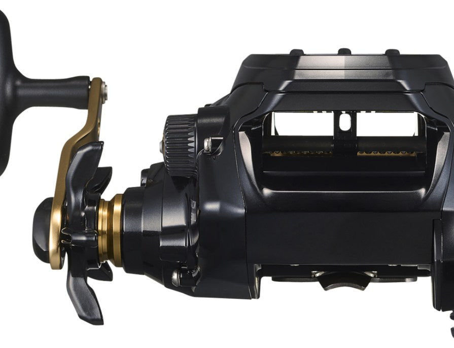 Електрически мултипликатор Daiwa 24 TANACOM S 500 J (U) - детайлна гледка на риболовния уред
