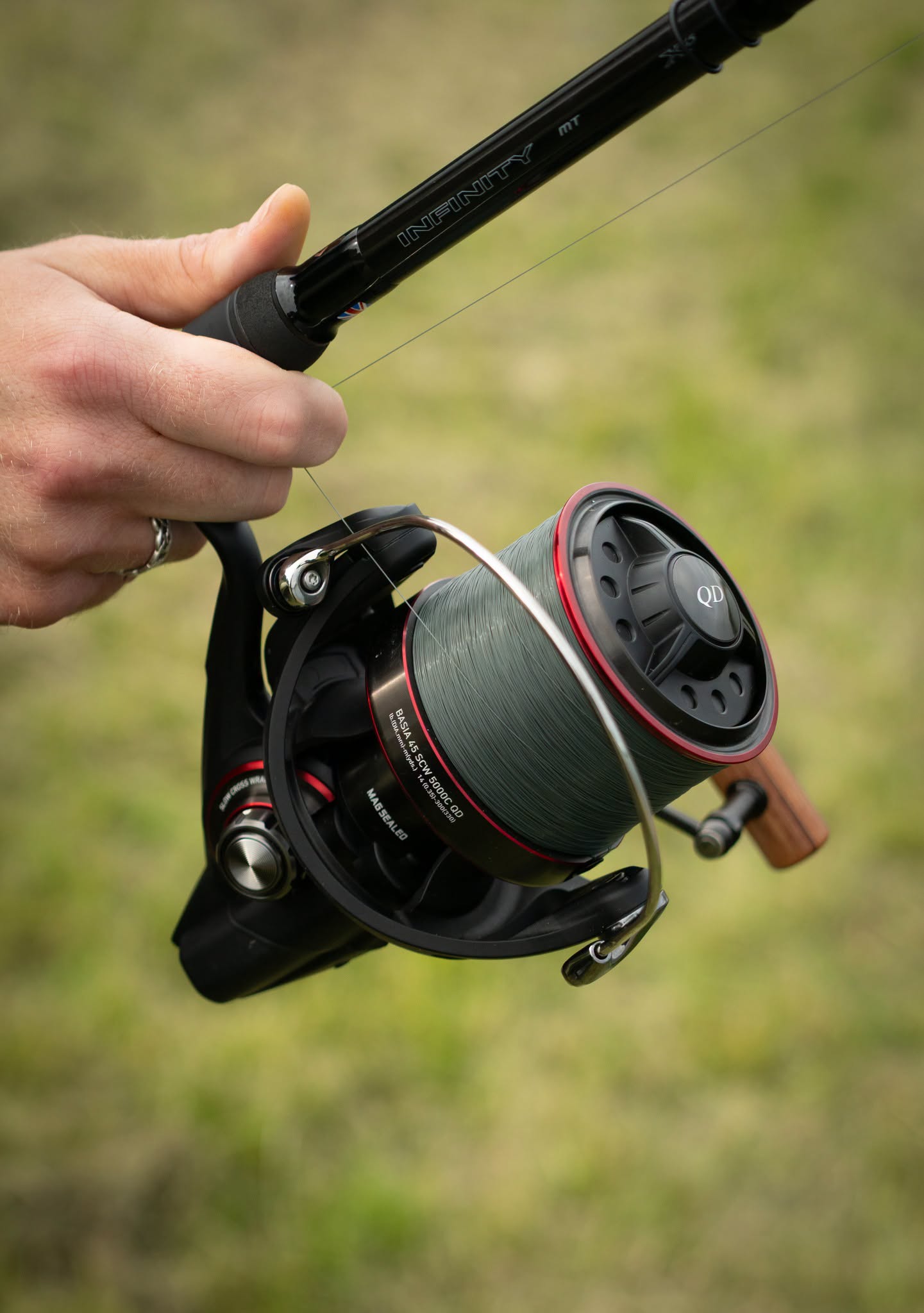 DAIWA BASIAIR Z45 QDA Carp Reel
