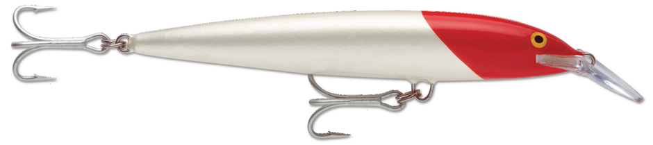Воблер RAPALA FLOATING MAGNUM® - 11cm/15gr в красно-белом цвете Red Head для рыбалки.