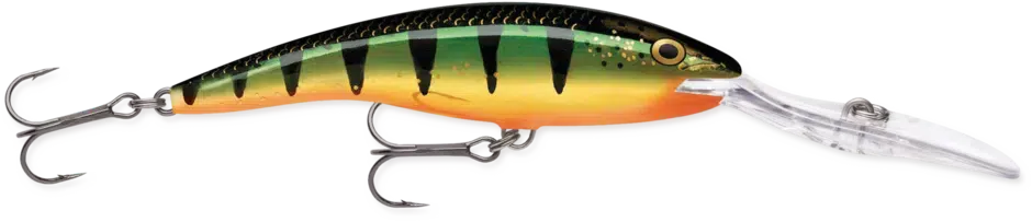 Воблер RAPALA DEEP TAIL DANCER® - 7cm/9gr с привлекательным дизайном и крючками для ловли рыбы.