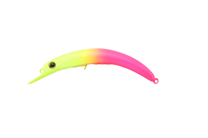 Воблер Jackall Pepino 56SR - 5.6cm/2.2gr - Floating, яркий желто-розовый цвет,  модель 13 W KEIKO PUNCH.