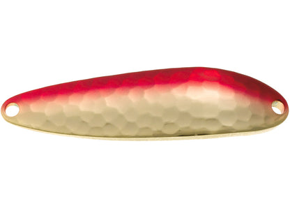 Клатушка TIEMCO LIGHTNING WOBBLER - 3.7cm/2.0gr with a red and gold hammered finish.