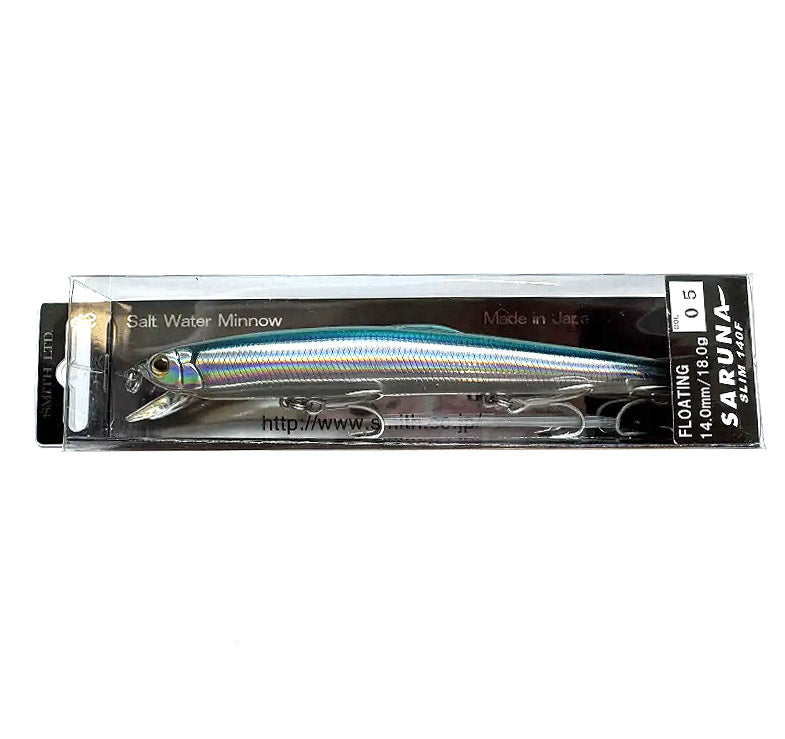 Воблер SMITH SARUNA SLIM 140F - 14.0cm / 18.0gr - Floating