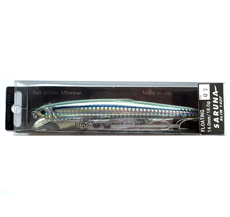 Воблер SMITH SARUNA SLIM 140F - 14.0cm / 18.0gr - Floating