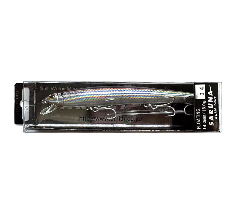 Воблер SMITH SARUNA SLIM 140F - 14.0cm / 18.0gr - Floating