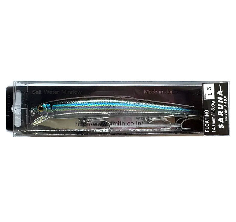Воблер SMITH SARUNA SLIM 140F - 14.0cm / 18.0gr - Floating