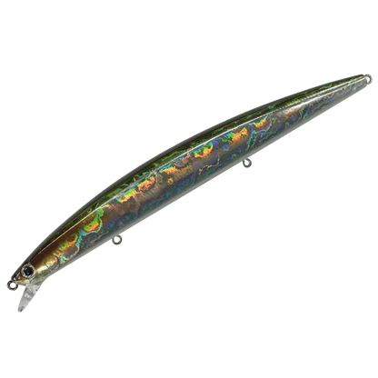 Воблер SMITH HALUCA 165S - 16.5cm / 33.0gr - Sinking в ярки цветове, проектиран за точно и далечно кастинг.