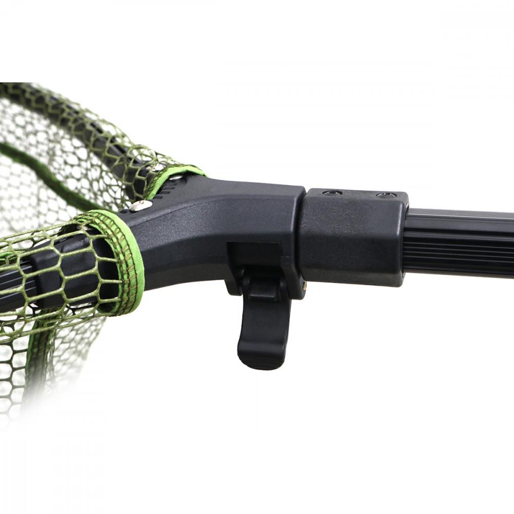Кеп Formax Giant FXLN-009280 - телескопичен - 2.80m - детайл на алуминиевата дръжка с механизъм за разглобяване.