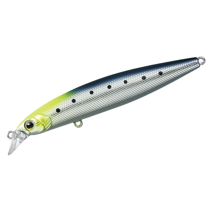 Морски воблер DAIWA Seabass Hunter Z 95F - Floating - 9.5cm/13gr с CHART HEAD MEKKI IWASHI (дължина 9.5 см, тегло 13 гр)