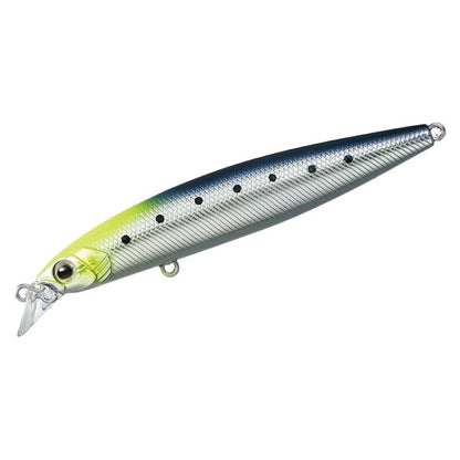 Морски воблер DAIWA Seabass Hunter Z 95F - Floating - 9.5cm/13gr с CHART HEAD MEKKI IWASHI (дължина 9.5 см, тегло 13 гр)