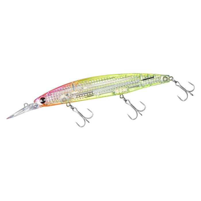 Морски воблер DAIWA Shoreline Shiner Z Set Upper 125S-DR Laser Impact - Sinking - 12.5cm/28.2gr