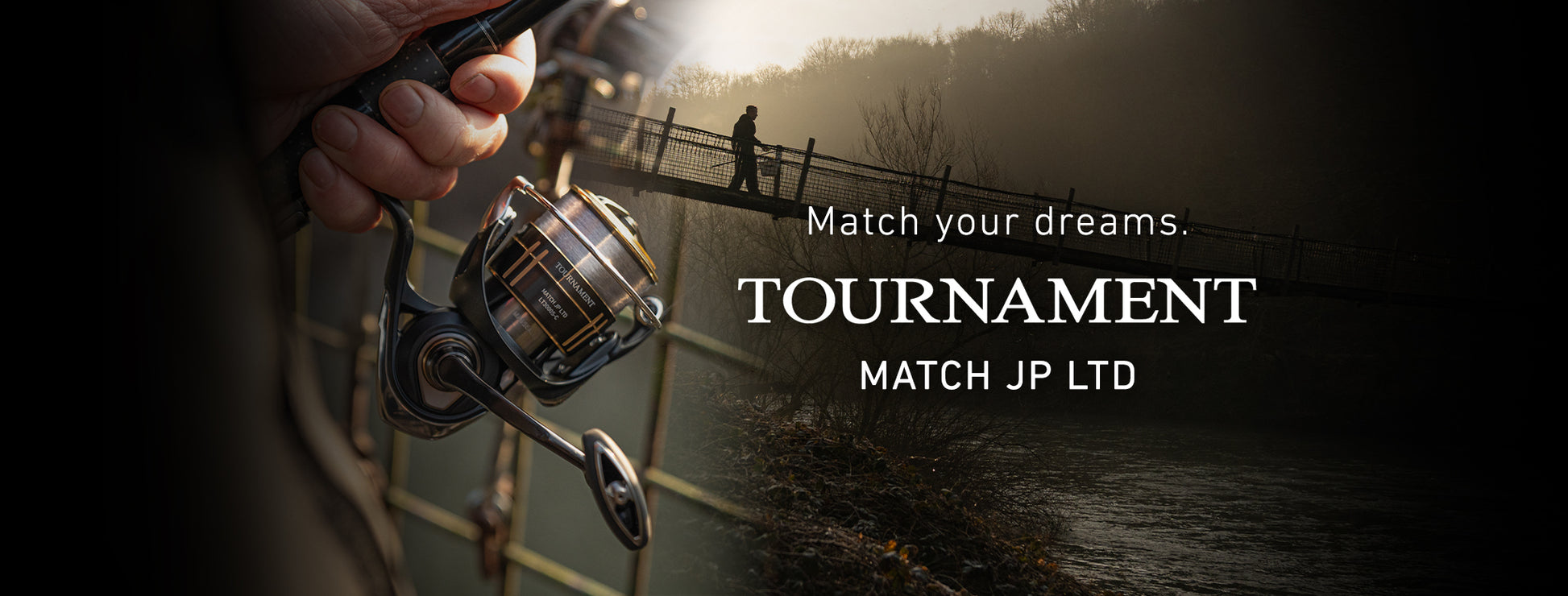 Топ модел макара за мач риболов DAIWA 25 TOURNAMENT MATCH JAPAN LTD LT с рибар и мост