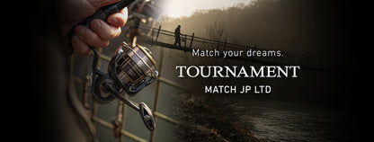 Топ модел макара за мач риболов DAIWA 25 TOURNAMENT MATCH JAPAN LTD LT с рибар и мост