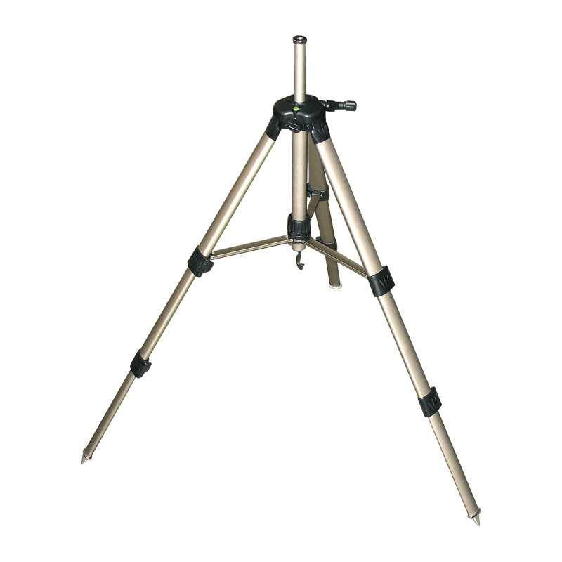 Алуминиев трипод FilStar Deluxe L3-T1203 с телескопична конструкция и вграден нивелир.