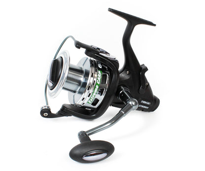 Макара FilStar Extreme Carp Baitrunner с олекотена алуминиева шпула и ергономична дръжка.