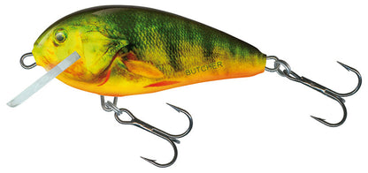 Воблер SALMO Butcher BR5F - 5cm/5g in bright color with hooks for fishing.