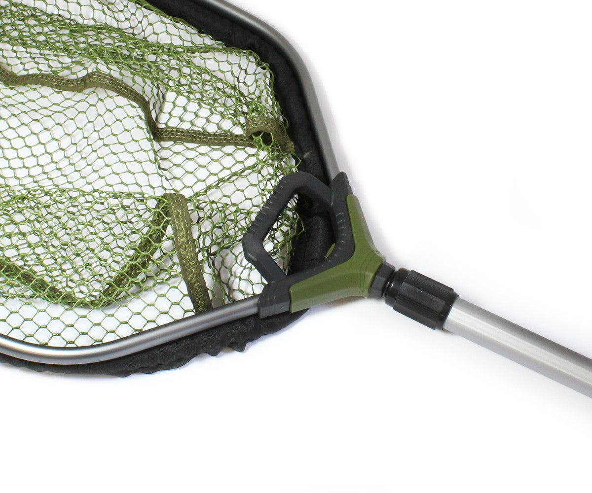 Кеп Filstar 2-in-1 Rubber Net с алуминиева рамка и гумирана мрежа за риболов.