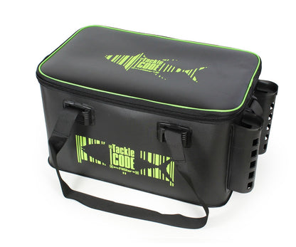 Водоустойчива чанта FilStar Tackle Code EVA Safe 45 с удобна дръжка и допълнителни гнезда за въдици.
