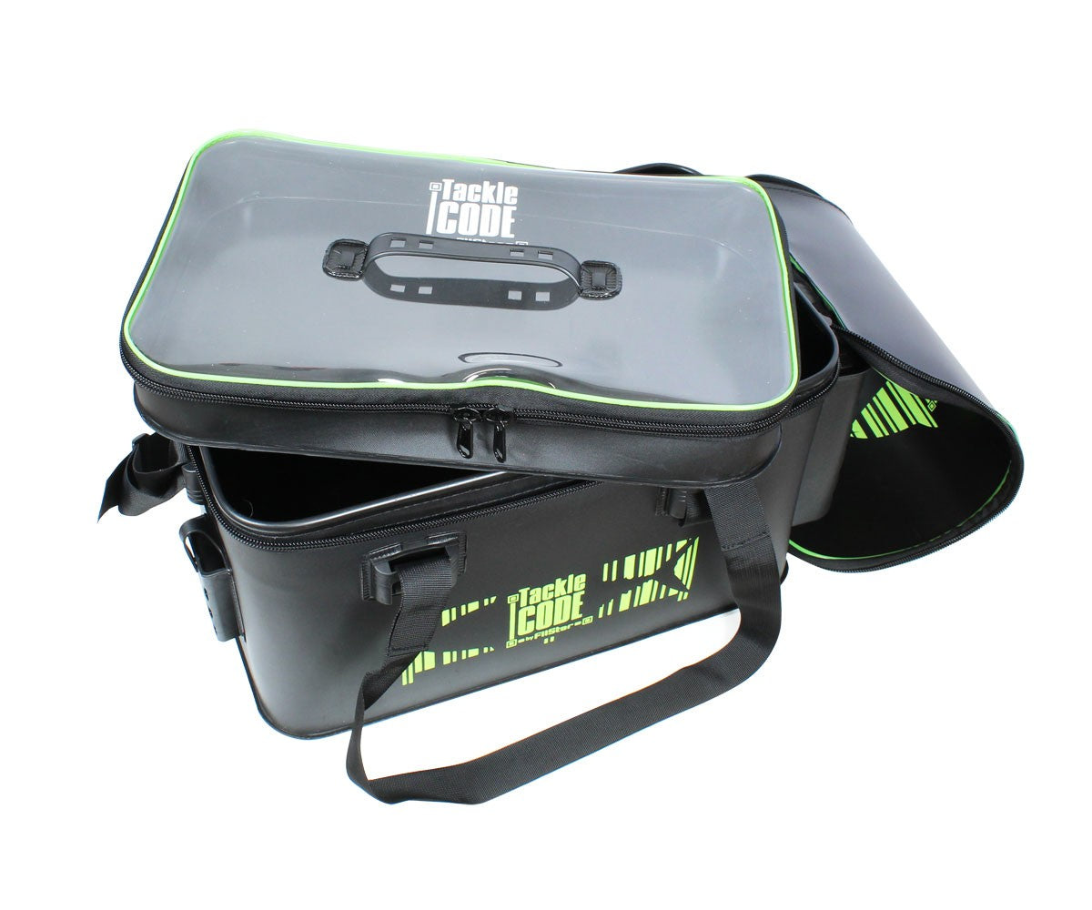 Водоустойчива чанта FilStar Tackle Code EVA Safe 45 с прозрачна капачка и просторно отделение