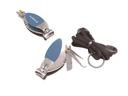 Резачка с инструменти KINETIC Multi Clipper с нож, пила и връзка за врата за лесен достъп.