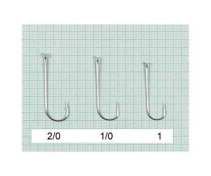Куки Filstar Sensei F1403TN, показващи размерите 2/0, 1/0 и 1 на графичен фон.