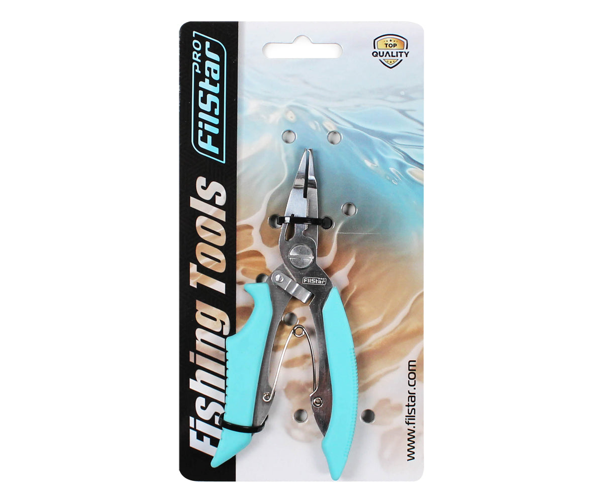 Клещи за микро халки FILSTAR Micro Split Ring Pliers, изработени от неръждаема стомана с волфрамово покритие.
