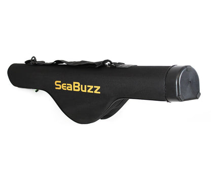 Единични твърди калъфи SeaBuzz 600D - Black - практичен калъф за риболовни такъми, идеален за съхранение и транспорт.