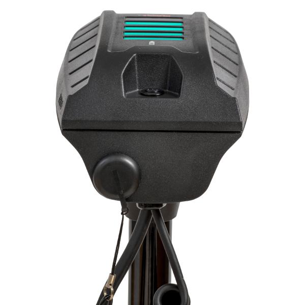 Електрически двигател RHINO CR30VF Electric outboard engine - 106cm top view showing control features.