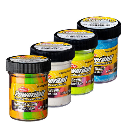 Паста BERKLEY PowerBait® Natural Glitter для ловли форели