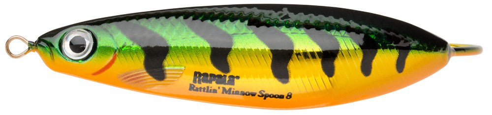 Lingură oscilantă Rapala Rattlin Minnow Spoon - 8cm/16gr