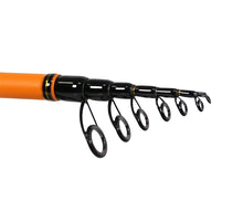Въдица Filstar Tiara Telescopic - 3.60м, показваща детайли на макарони и дръжка