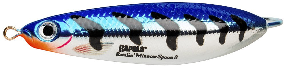 Lingură oscilantă Rapala Rattlin Minnow Spoon - 8cm/16gr