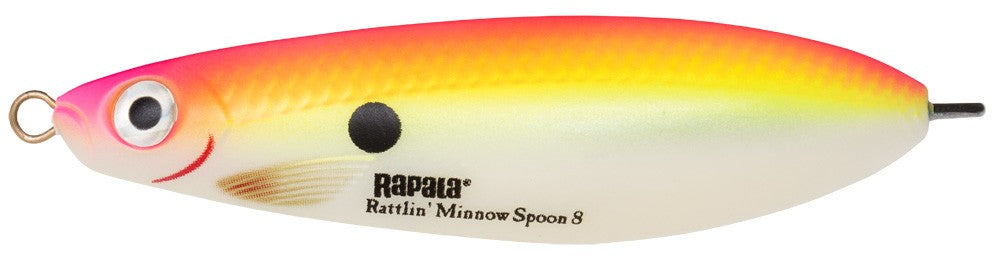 Lingură oscilantă Rapala Rattlin Minnow Spoon - 8cm/16gr